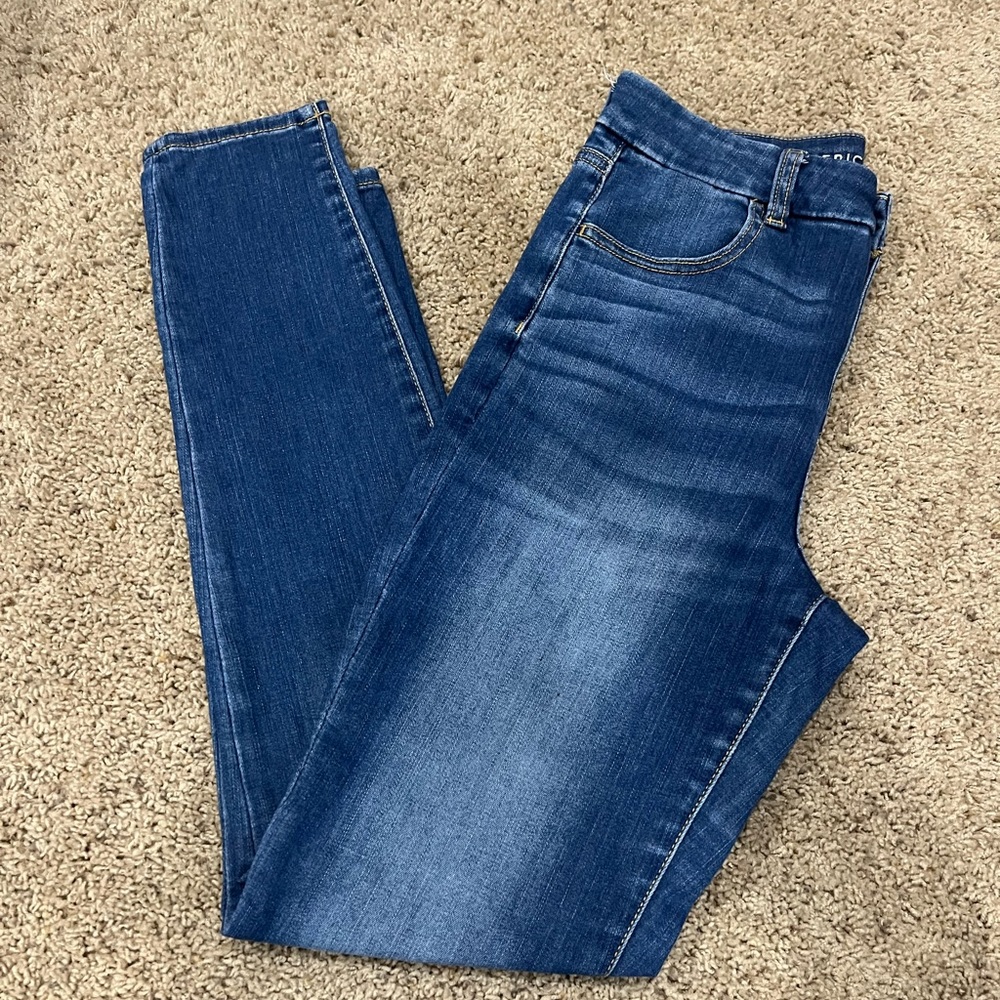 American eagle curvy high rise jeggings!